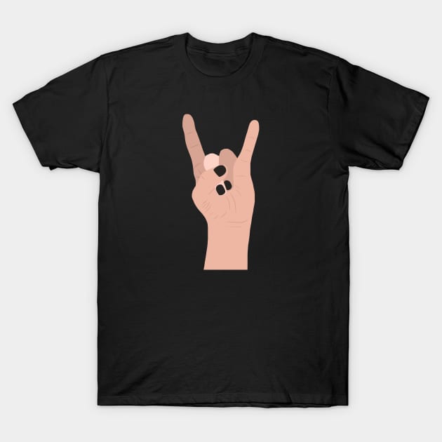 Rock On T-Shirt by ElviaMontemayor